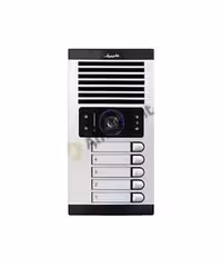 پنل آیفون تصویری 5 واحدی عمودی مدل 1086FD الکتروپیک