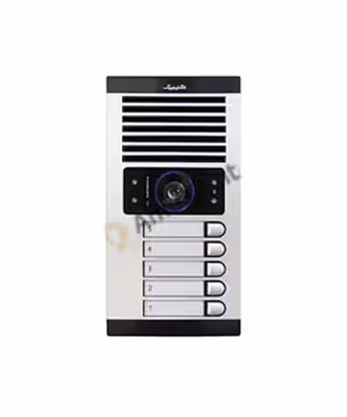 پنل آیفون تصویری 5 واحدی عمودی مدل 1086FD الکتروپیک