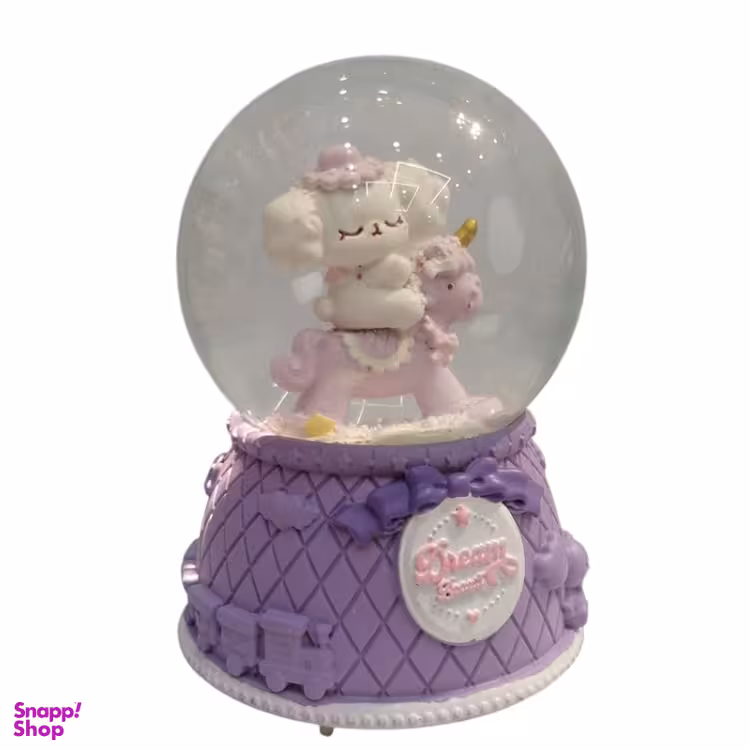 گوی موزیکال مدل باتری خور طرح سگ اسب سوار کد 1696