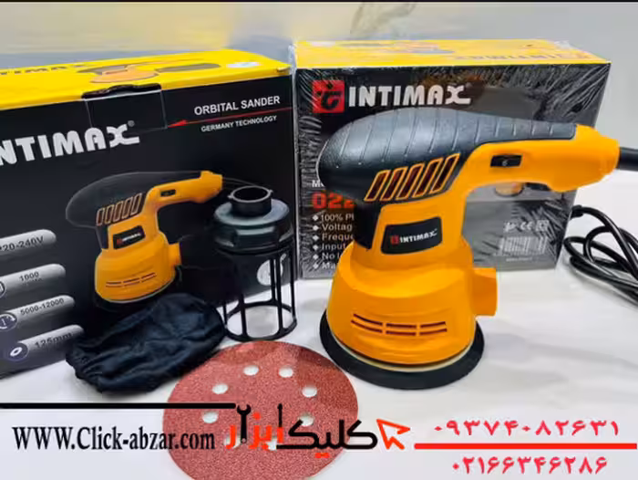 سنباده اوربیتال لرزان اینتیمکس مدل 0226