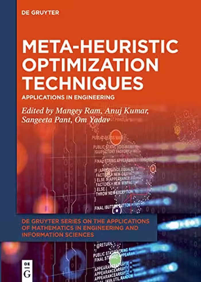 خرید و دانلود نسخه کامل کتاب Meta-heuristic Optimization Techniques: Applications in Engineering