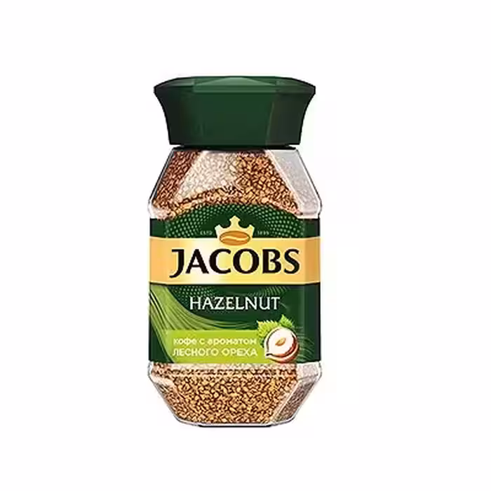 قهوه فوری جاکوبز با طعم فندق وزن 95 گرم