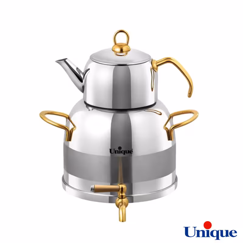 کتری قوری شیردار یونیک مدل 7274 (ظرفیت 5.5 لیتر)