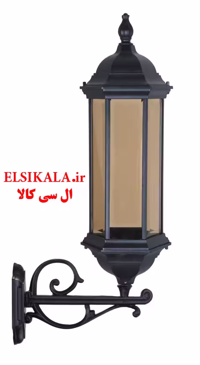 چراغ دیواری شش ضلعی بلند آلمینیوم دایکاست