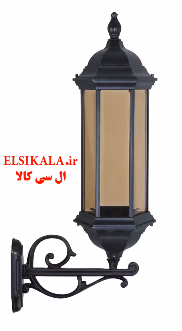 چراغ دیواری شش ضلعی بلند آلمینیوم دایکاست