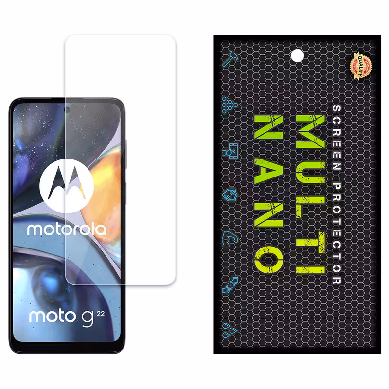 محافظ صفحه نمایش مولتی نانو مدل X-S1N مناسب برای گوشی موبایل موتورولا Moto G22 | کالا برتری