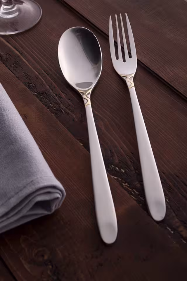 سرویس قاشق چنگال 151 پارچه ورسا مدل 333g