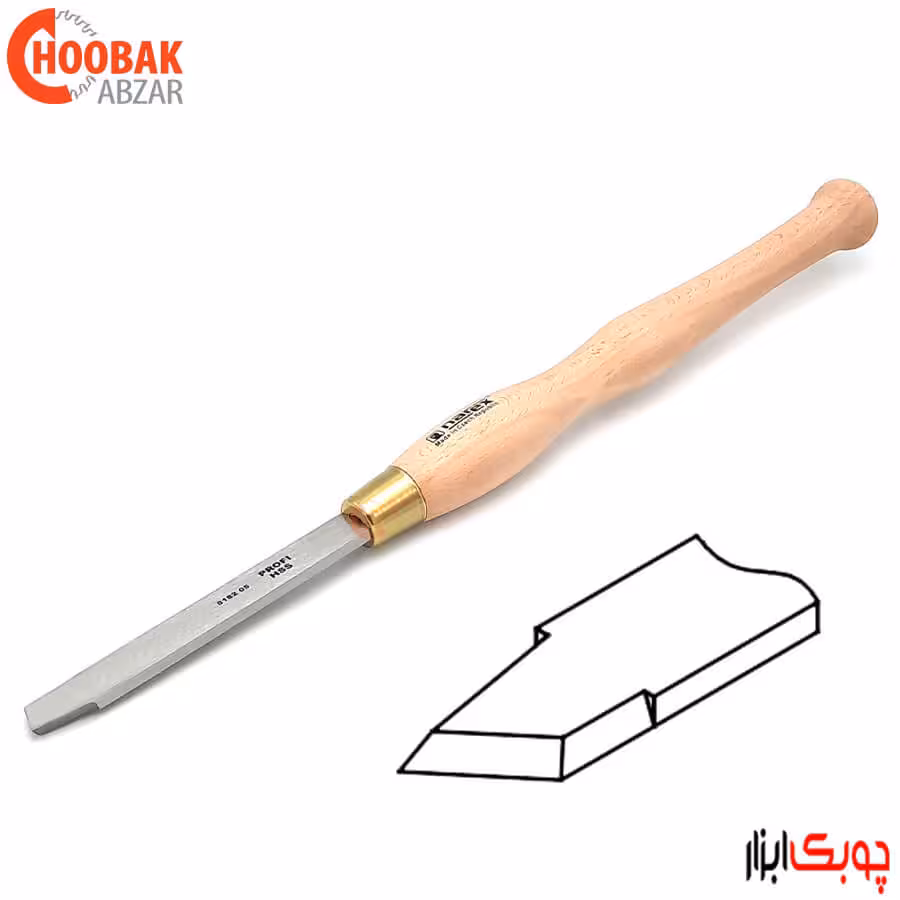 مغار خراطی سر چهارضلعی راست نارکس کد 818205