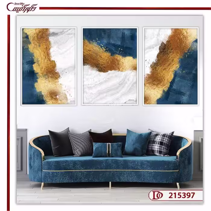 تابلو دکوراتیو 3 تکه مدرن L215397