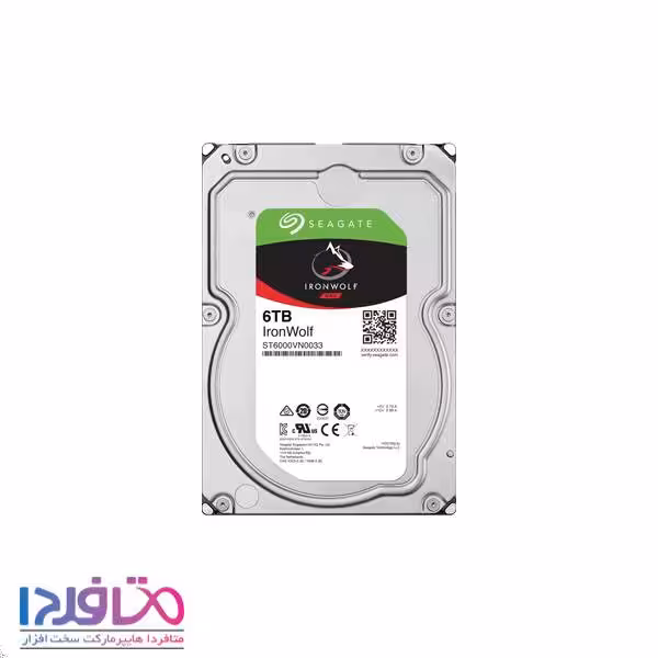 هارد اینترنال سیگیت 6TB مدل SEAGATE IronWolf ST6000VN0033
