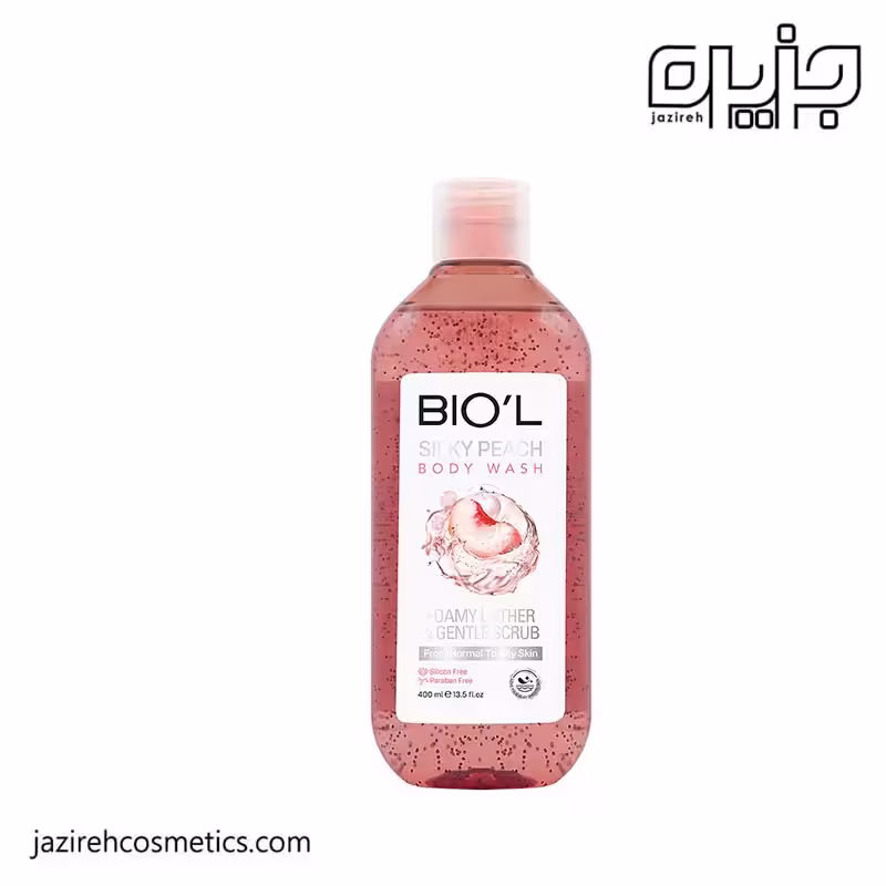 شامپو بدن اسکراب دار هلو بیول