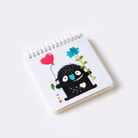 دفترچه مربع خط دار هیولا کیچ بوک (KITSCH BOOK)