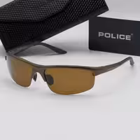 عینک آفتابی اسپورت پلیس آلومنیومی مردانه  UV400 POLICE 8333