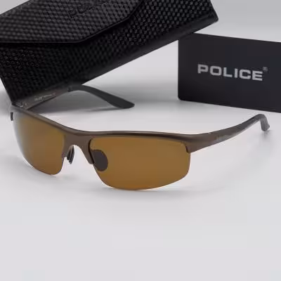 عینک آفتابی اسپورت پلیس آلومنیومی مردانه  UV400 POLICE 8333