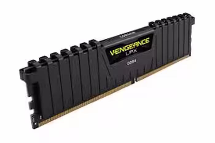 رم کامپیوتر کورسیر Vengeance LPX تک کاناله ظرفیت 3200 32 گیگابایت