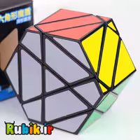 شش ضلعی برش دار دیان شنگ مشکی Diansheng Shield Cube