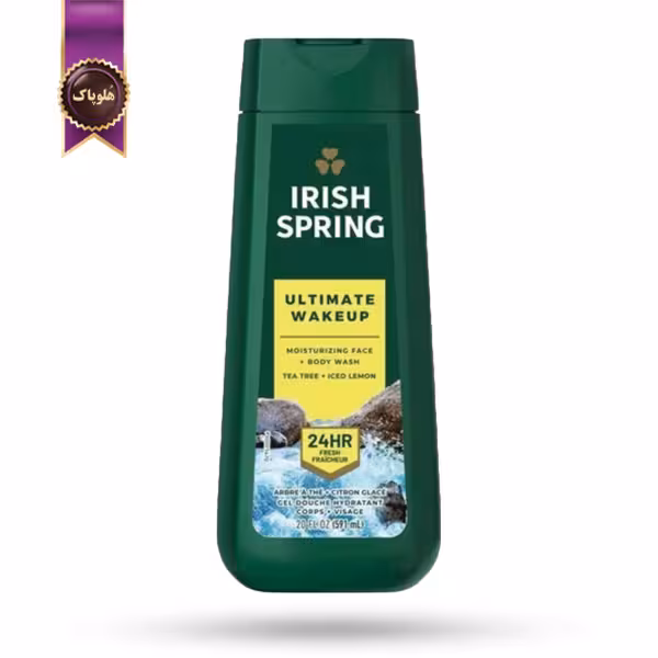 شامپو بدن مردانه آیریش اسپرینگ Irish Spring مدل آرامش نهایی Ultimate Wakeup حجم 591 میلی لیتر  (اورجینال)
