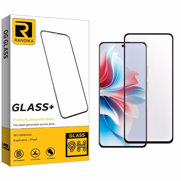 محافظ صفحه نمایش شیشه ای راندیکا مدل RK مناسب برای گوشی موبایل اوپو Reno 11F
