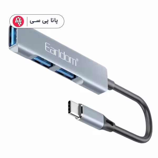 هاب 3 پورت EARLDOM ET-HUB10 Type-C USB3