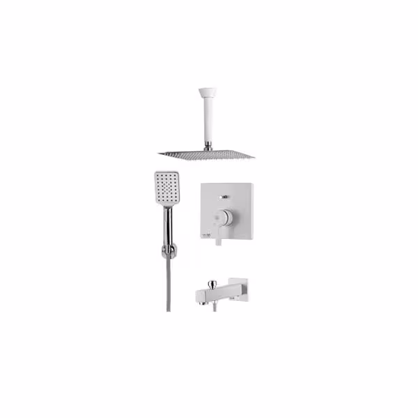 دوش توکار kwc  مدل اوا سفید تیپ 4