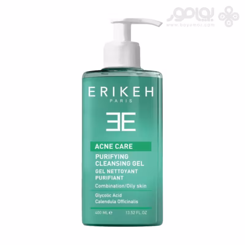 ژل شستشوی اریکه مدل ACNE CARE مناسب پوست چرب و مختلط