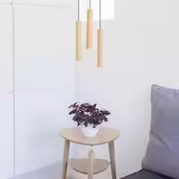 آویز چوبی استوانه‌ای رایکا  ROS1125