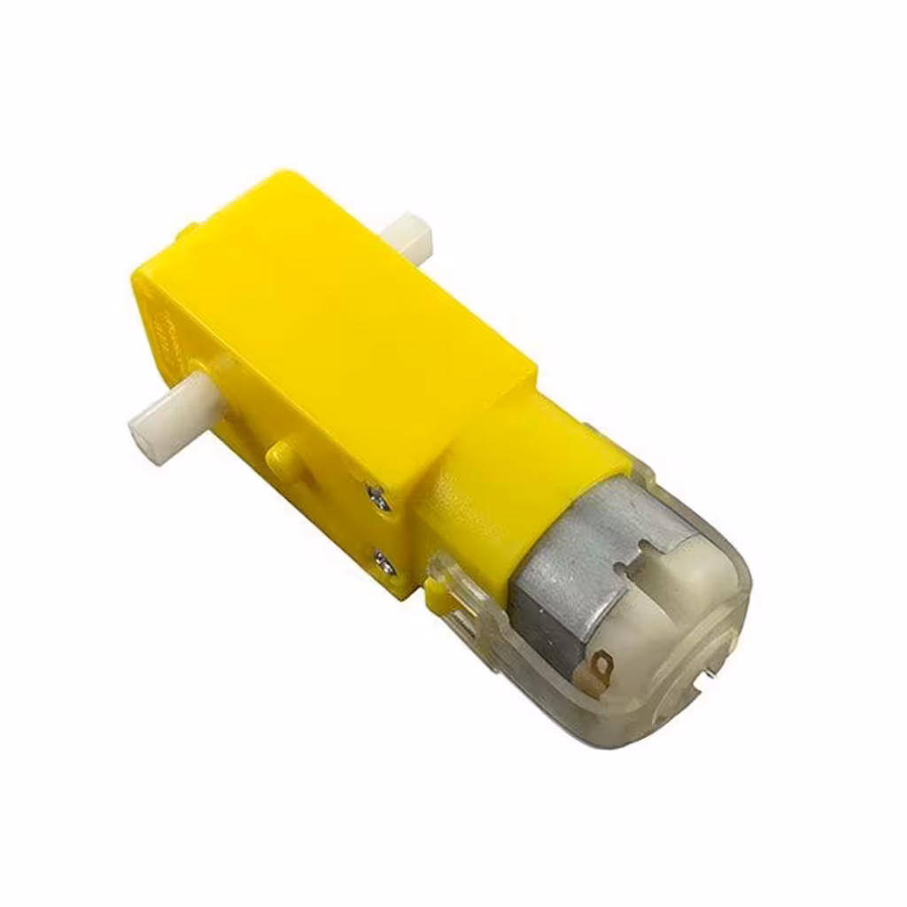 موتور گیربکس پلاستیکی دو شفت 270RPM