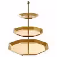 شیرینی خوری 3 طبقه ایکیا مدل Ikea GOKVÄLLÅ 405.420.34