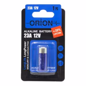 باتری ریموتی آلکالاین 12 ولت 23A