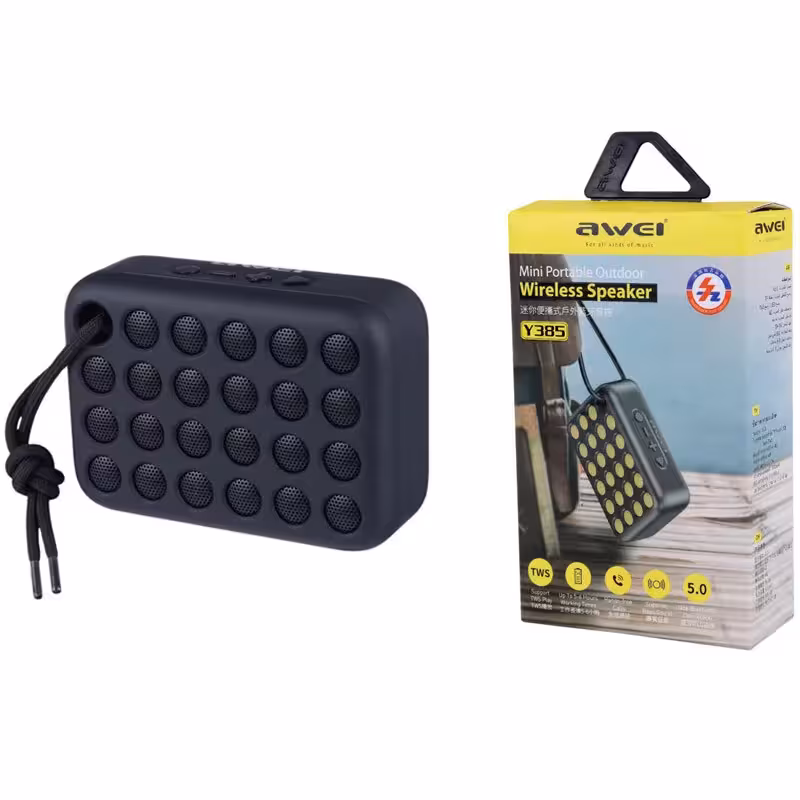 اسپیکر بلوتوث اوی Awei Y385 توان 4 وات رم و فلش خور