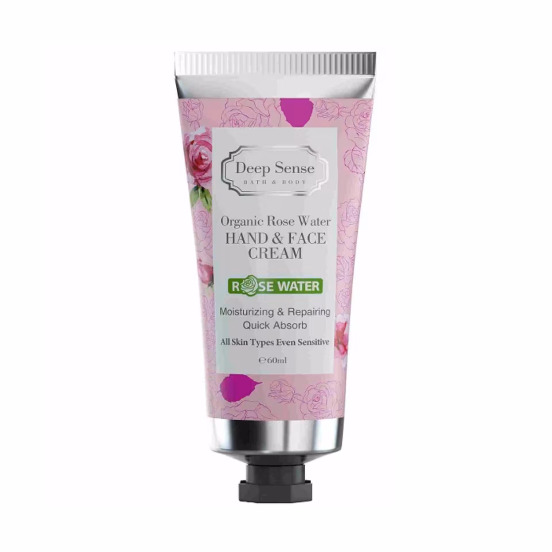 کرم مرطوب کننده دیپ سنس حاوی گلاب 60ml
