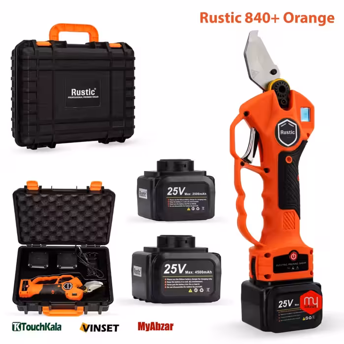 قیچی شارژی روستیک کره مدل  R840 پلاس تیتانیوم