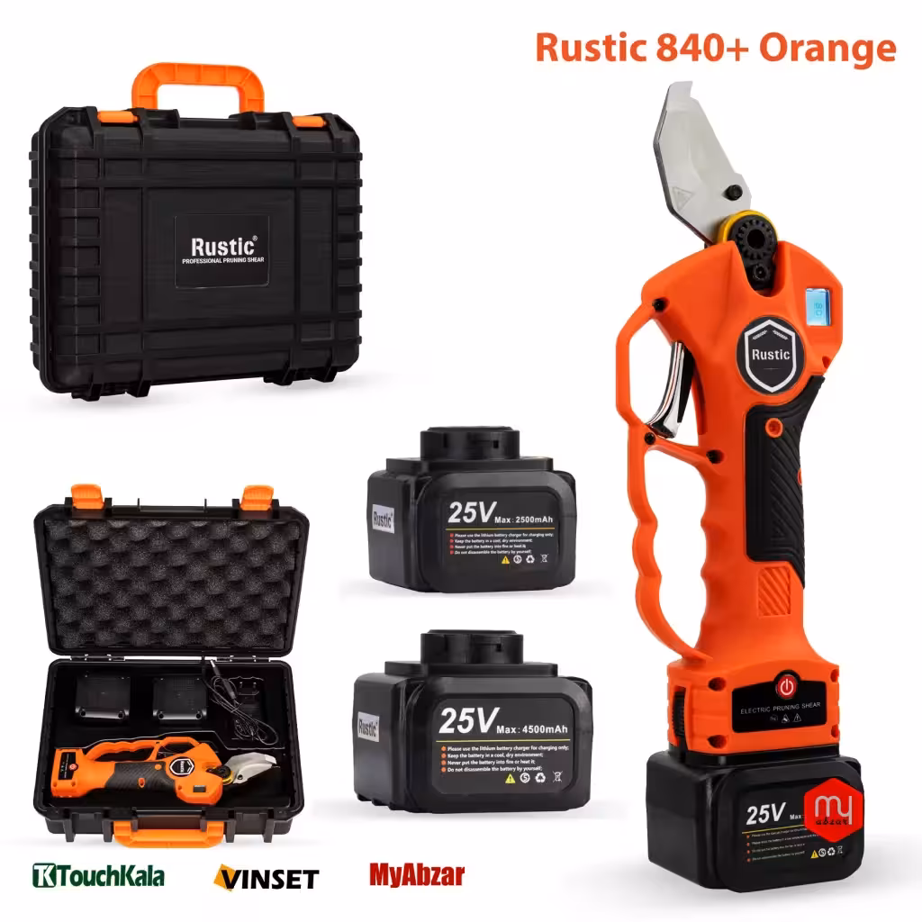 قیچی شارژی روستیک کره مدل  R840 پلاس تیتانیوم