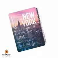 دفتر خط دار 200 برگ طرح city پیل (PILL)