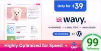 دانلود قالب Wavy ویوی قالب وبلاگی ساده و سبک وردپرس