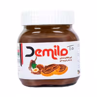 کرم کاکائویی فندقی با شکر قهوه ای دمیلو تو 600 گرمی