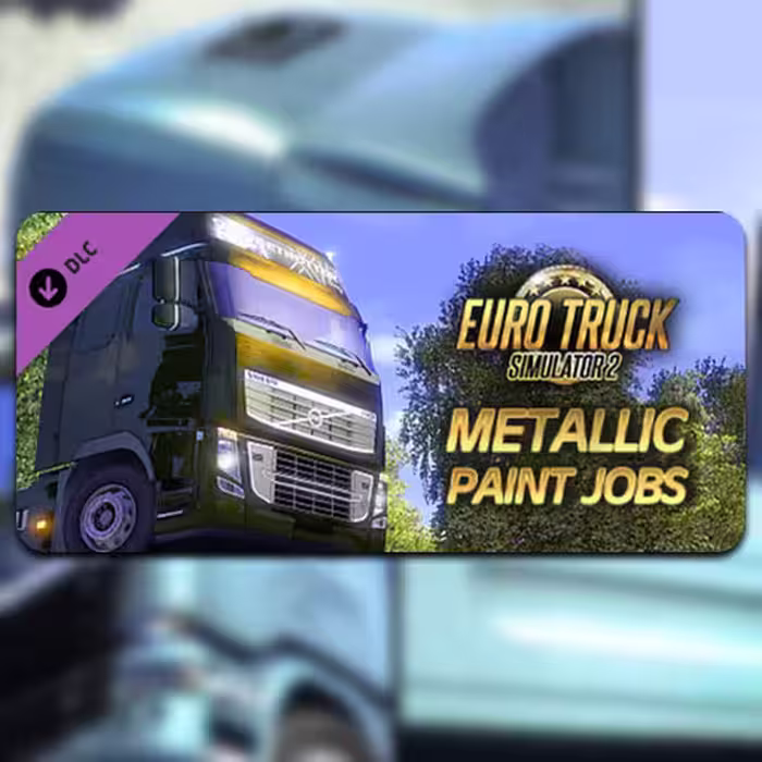 دی ال سی Euro Truck Simulator 2 – Metallic Paint Jobs Pack