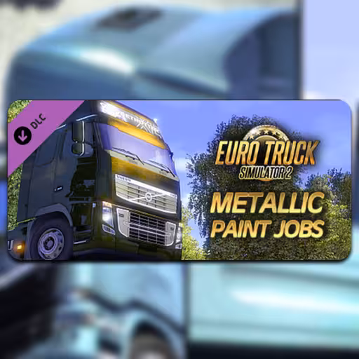 دی ال سی Euro Truck Simulator 2 – Metallic Paint Jobs Pack