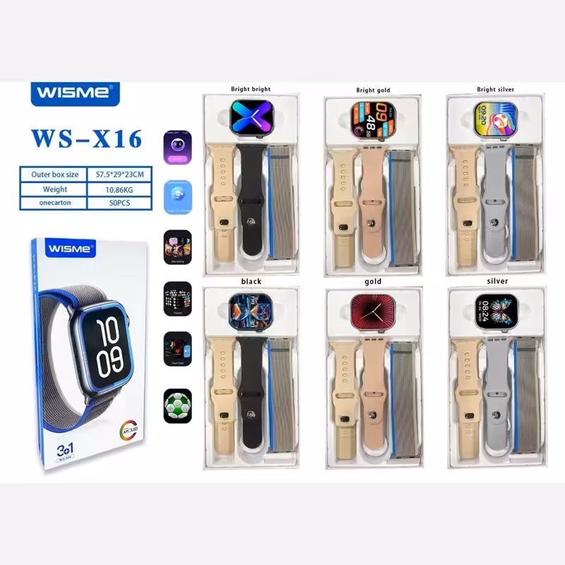 ساعت هوشمند طرح اپل واچ مدل WS-X16