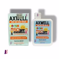 کرم ضد آفتاب کودکان آکسول AXWELL مدل Kids Sun Care Cream SPF 50 حجم 100 میل