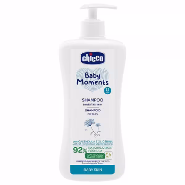شامپو سر کودک حاوی عصاره گل همیشه بهار چیکو 500میل Chicco