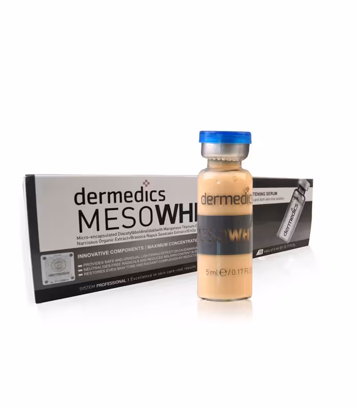 کوکتل مزووایت کرم پودر دایمی mezowhite dermedics