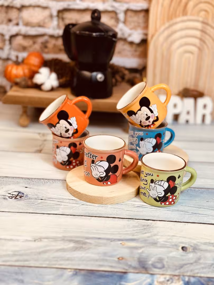 شات اسپرسو طرح میکی و مینی کد 4792