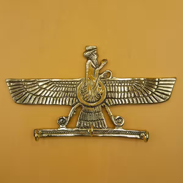 جاکلیدی برنجی مدل فروهر ابعاد 12*23 کد 220111