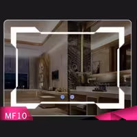 آینه بک لایت سند بلاست مدل MF10 سایز 80*100