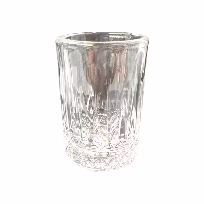 شیشه نیم استکان اسلو قطر 4.5 ارتفاع 6.5 سانت