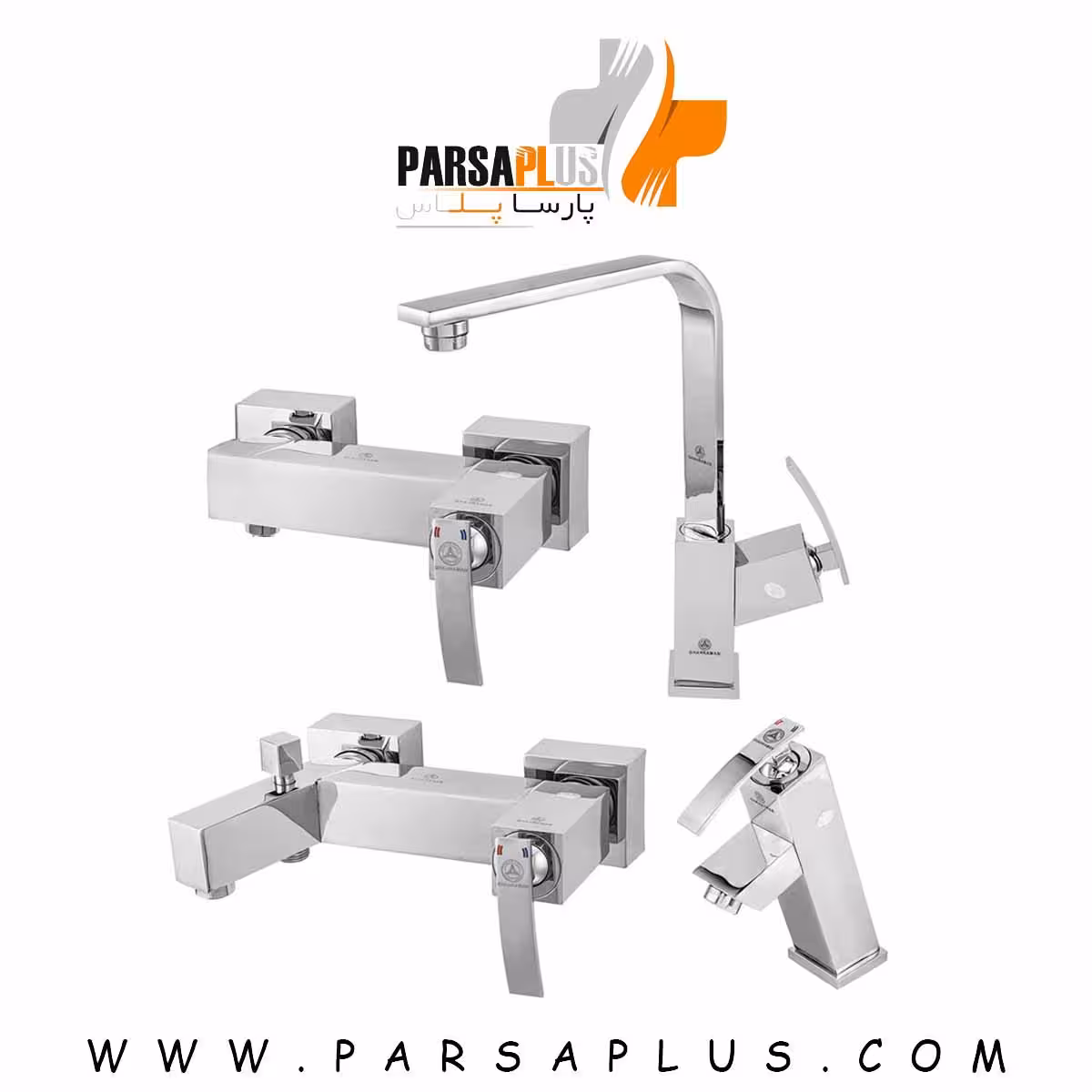 ست شیرآلات قهرمان مدل صدف