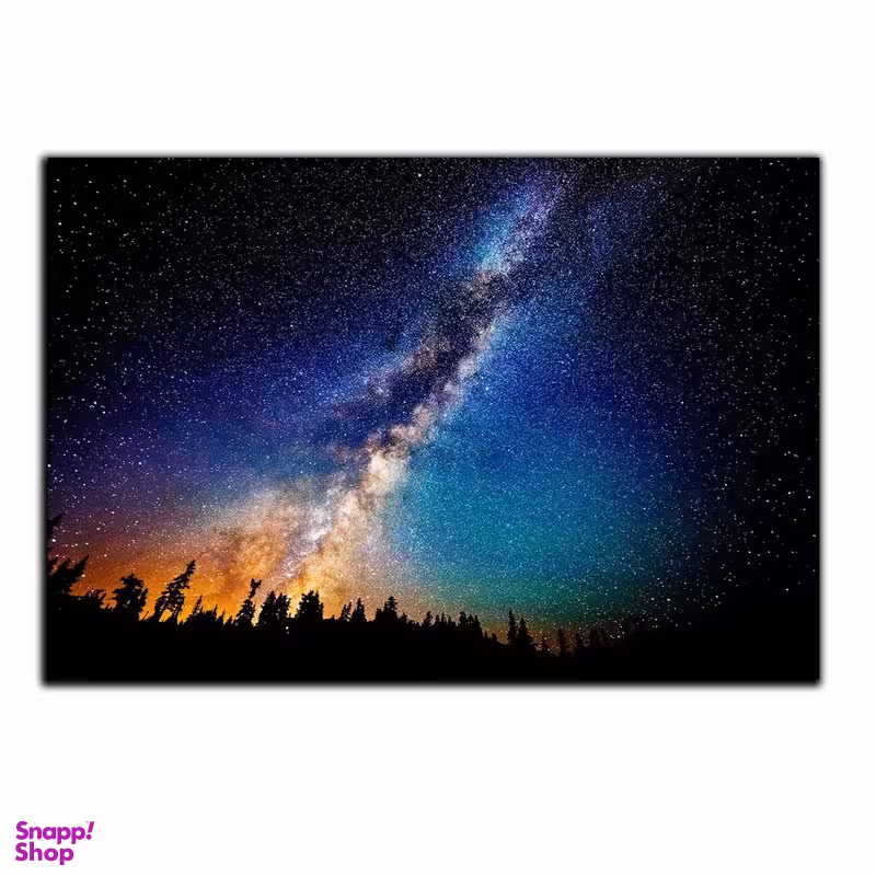 تابلو شاسی بکلیت طرح آسمان شب و کهکشان مدل SH-S4478