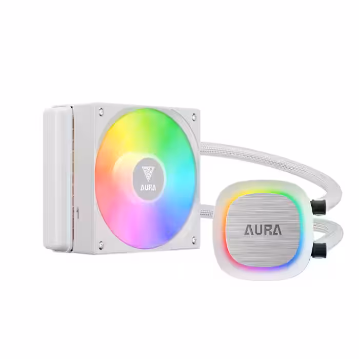 فن پردازنده گیم دیاس مدل AURA GL120 V2 WH