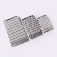 دفترچه خط دار راه راه طوسی ایمان (iman)